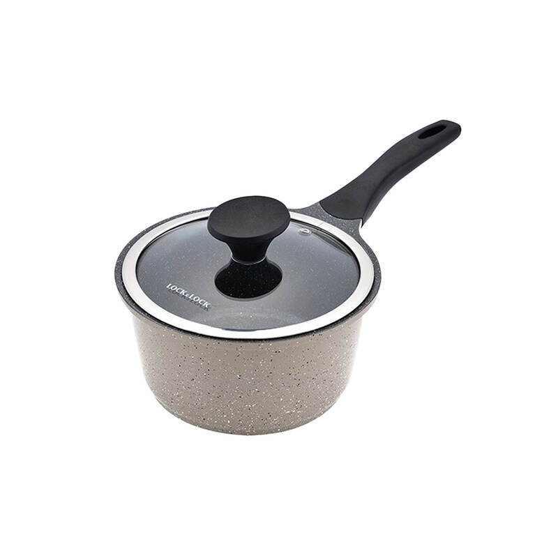 Nồi LocknLock Stone 1 Tay Cầm 18cm - LCA6181D-IH, , large image number null